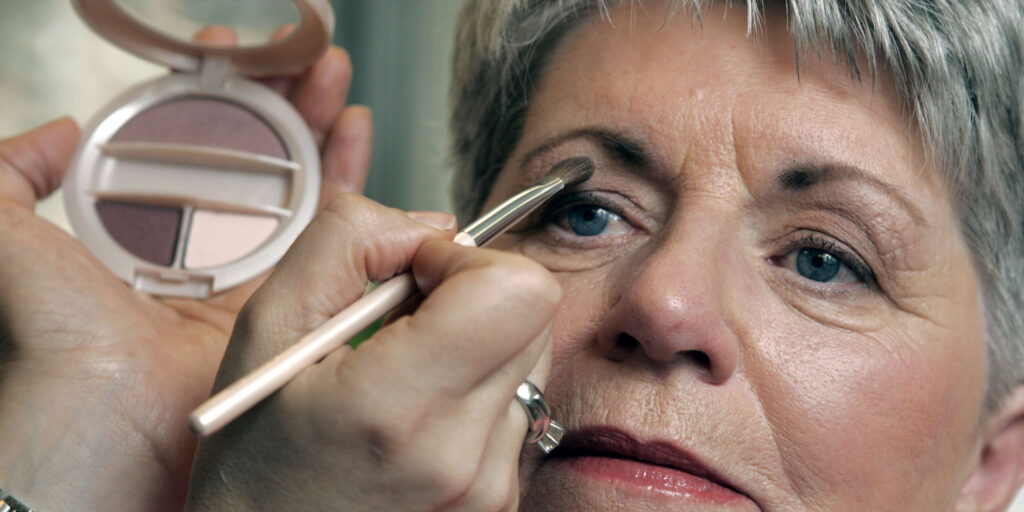 Foundation for Mature Oily Skin Over 50 by Finish